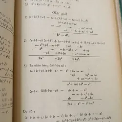 TOÁN SỐ HỌC VÀ ĐẠI SỐ HỌC LỚP TÁM - LÊ XUÂN MAI 701336