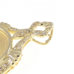 K18YG(枠) Kim cương Coin 0.15CT Mặt dây chuyền - Hàng hiệu Chính hãng 865616