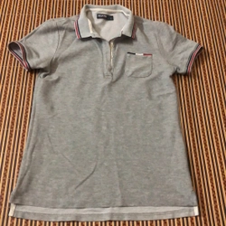 Áo polo nữ size S màu xám tro