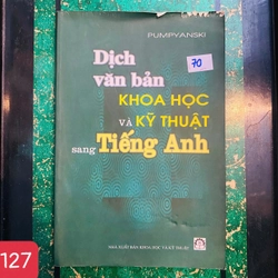 Dịch văn bản khoa học và kỹ thuật sang tiếng anh - Pumpyanski - số 127