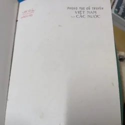 Phong tục cổ truyền Việt Nam và các nước 1013224