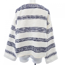 Áo khoác cardigan sọc Baha của CELINE Trionf 2V82S145X không có cổ 630698