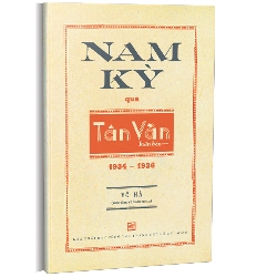 Nam Kỳ qua Tân Văn tuần báo (1934 - 1936) - Võ Hà