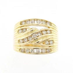 Nhẫn kim cương K18YG 0.50CT - Hàng hiệu chính hãng 853823