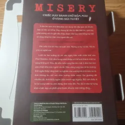 Misery - Chiếc máy đánh chữ đẫm máu ở vùng núi tuyết - Stephen King - 1980 Novel (sách cũ) 766356