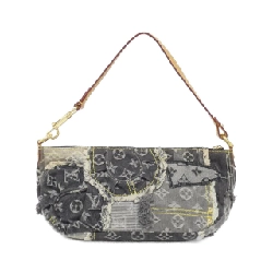 Túi xách vai Louis Vuitton Monogram Denim Patchwork Pouch M95383 - Hàng hiệu Chính hãng 768470