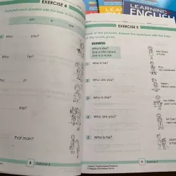 Learning English grammar (Sách nhập) - 6 quyển 759589