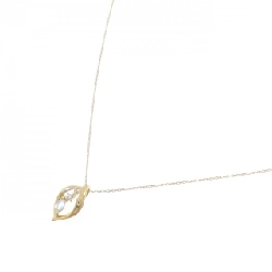 K18YG Dây chuyền đá mặt trăng - Hàng hiệu Authentic 860097