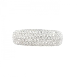 Nhẫn kim cương Pavé 750WG - Hàng hiệu Authentic 851618