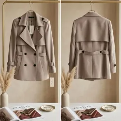 PASS ÁO KHOÁC TRENCH COAT THIẾT KẾ - MỚI 100%