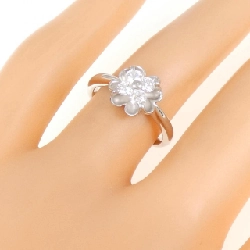 Nhẫn kim cương hoa PT900 - Hàng hiệu Authentic 848381