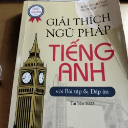 Sách Giải Thích Ngữ Pháp Tiếng Anh (Ấn Phẩm Mới) - Miễn ship