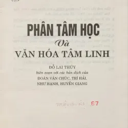 Phân tâm học và văn hóa tâm linh 791094