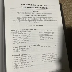 Các đồ điều trị 2022 - TS.BSCK2. Bùi Minh Trạng PGS.TS. Hồ Huỳnh Quang Trí- 720 trang  750278