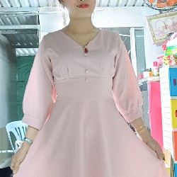 Đầm xoè thanh lý dành cho người từ 51kg trở lại 