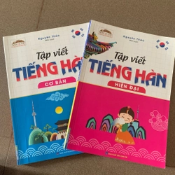 Sách tập viết tiếng Hàn (2 cuốn)