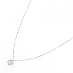 K18YG Dây chuyền kim cương 0.339CT I I1 Tốt - Hàng hiệu Chính hãng 874879