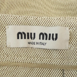 ミュウミュウ MIU MIU MIU MIU ロゴ MG2198 SOOO 14Z3 スカート 647937