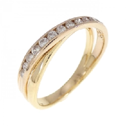 Nhẫn kim cương K18YG/K18PG 0.30CT