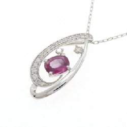 Dây chuyền ruby PT900/PT850 0.55CT - Hàng hiệu Chính hãng 860983