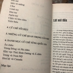cử chỉ những điều nên làm và nên tránh trong ngôn ngữ cử chie khắp thế giới 462248