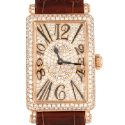 Đồng hồ Frank Muller Long Island PG/2D・RugD 902QZV-RDCD PG・RG Quartz - Hàng hiệu Chính hãng