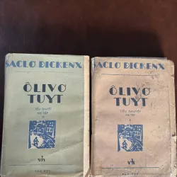 Combo 2 Tập Ôlivo Tuyt (Oliver Twist) – Sác-lơ Đickenx – Bản cổ NXB Văn Học 975972