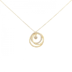 K18YG Dây chuyền kim cương 0.07CT - Hàng hiệu Chính hãng