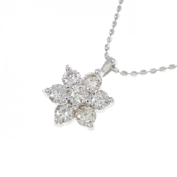 K18WG Hoa Kim Cương Dây Chuyền 0.5CT - Hàng hiệu Chính hãng 855949