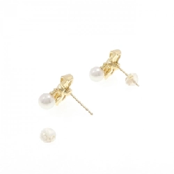 K18YG Nơ Ngọc Trai Akoya Bông Tai 5.7mm - Hàng hiệu Chính hãng 870234