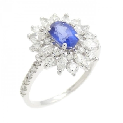 Nhẫn Sapphire K18WG 0.58CT - Hàng hiệu Chính hãng