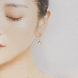 K18YG Bông tai - Hàng hiệu Authentic 874693