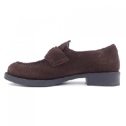 Giày lười da lộn PRADA với logo tam giác 1D329N - Hàng hiệu Authentic 829487