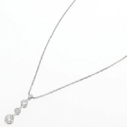 Mikimoto Dây chuyền Ba viên đá 0.80CT - Hàng hiệu Chính hãng 842636