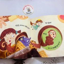 Set sách tiếng Hàn minh hoạ dễ thương bạn hổ 호비 470095