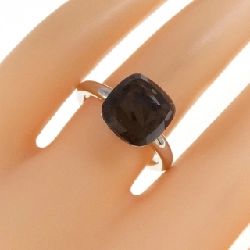 Nhẫn đá quý khói K18WG 669569