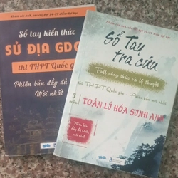 Combo 2 quyển sổ tay kiến thức 