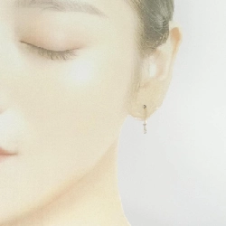 K18PG Bông tai kim cương 0.10CT - Hàng hiệu Chính hãng 875900