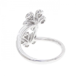 Nhẫn kim cương hoa K18WG 0.65CT 672624