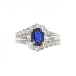 Nhẫn Sapphire PT900 0.66CT - Hàng hiệu Chính hãng 855292