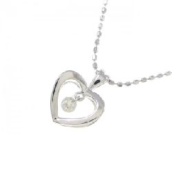 K18WG Dây chuyền kim cương hình trái tim 0.05CT - Hàng hiệu Chính hãng 856953