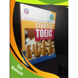 (TẶNG BOOKMARK) Starter toeic third edition 2022 mới 80% bẩn nhẹ bể góc nhẹ, kèm QR file nghe RBK110