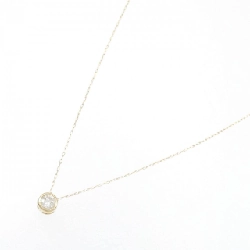 K18YG Solitaire Dây chuyền kim cương 0.20CT - Hàng hiệu Chính hãng 868562