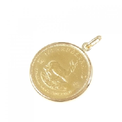 K18YG(枠) Mặt dây chuyền đồng tiền - Hàng hiệu Authentic 869440