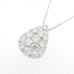 K18WG Dây chuyền kim cương 1.00CT - Hàng hiệu Chính hãng 863133