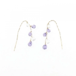 K10YG Bông tai thủy tinh - Hàng hiệu Chính hãng