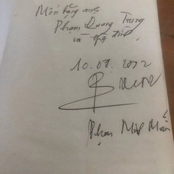 giải nobel thứ bảy phạm minh mẫn (có chữ ký tg) 477907