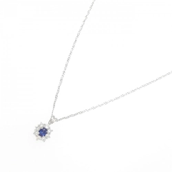 Dây chuyền Sapphire PT900/PT850 0.46CT - Hàng hiệu Chính hãng 867336