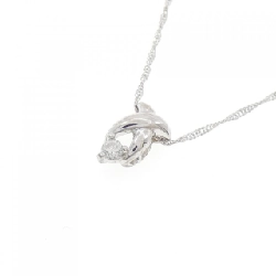 K18WG/750WG Dây chuyền kim cương 0.05CT - Hàng hiệu Chính hãng 862123