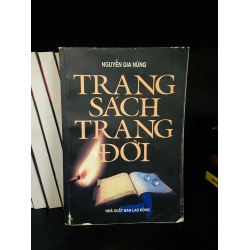 Trang sách trang đời - Nguyễn Gia Nùng - Văn học VAVOD1K1-30